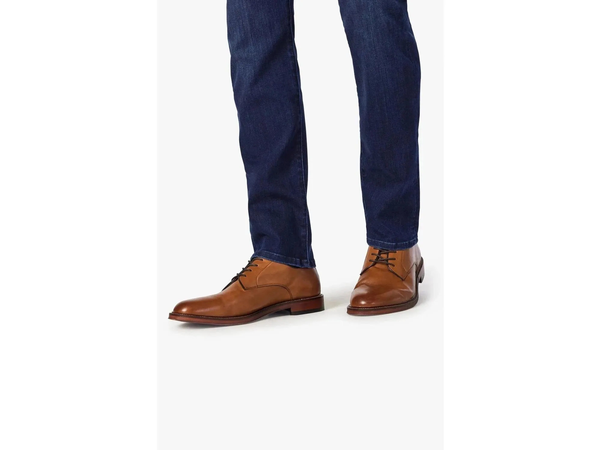 34 Heritage Courage Straight Leg Dark Midnight Brushed Urban Jeans