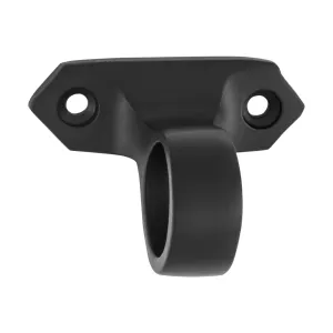 9649 Sash Eye Offset Matte Black H32xW49xP36mm