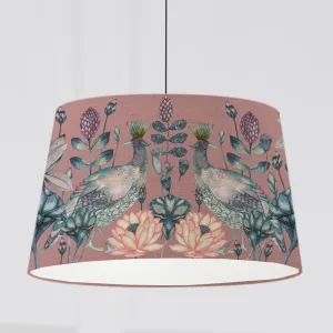 Ahura Quintus Taper Lamp Shade Mauve