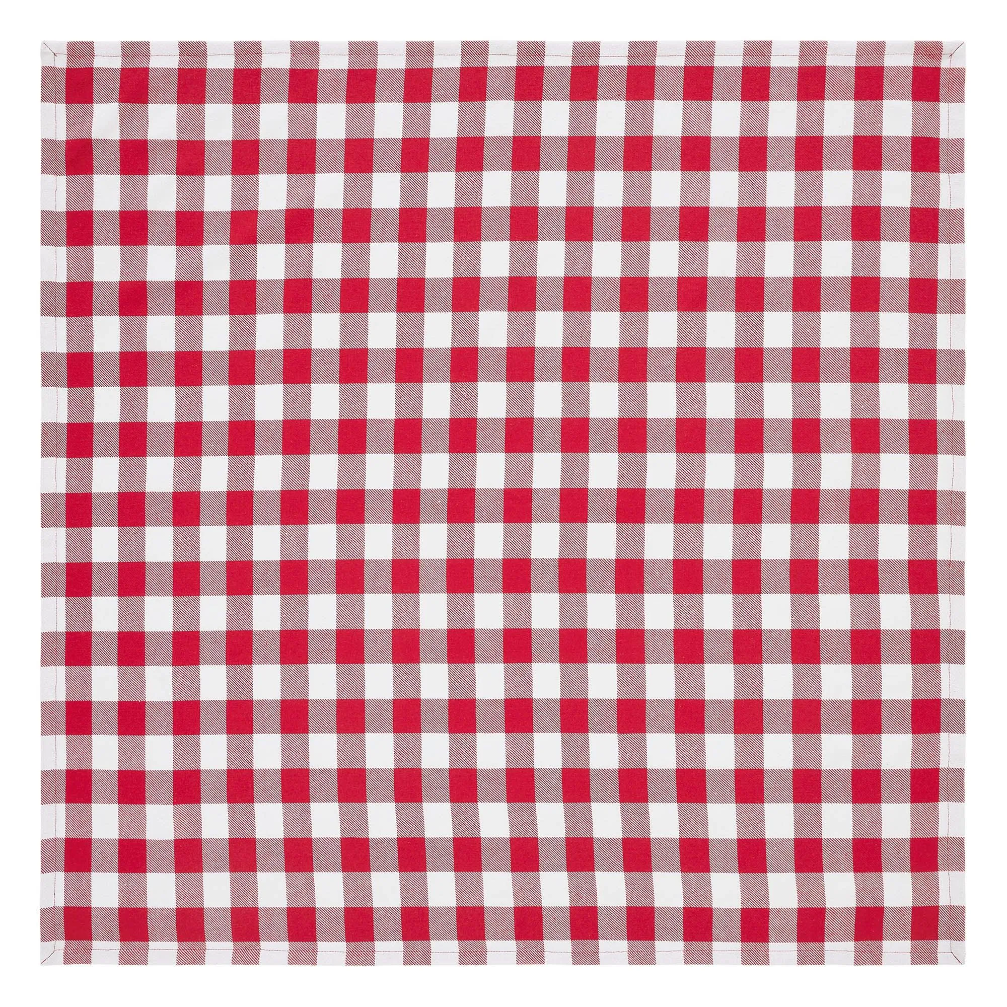Annie Buffalo Check Red Table Topper 40x40