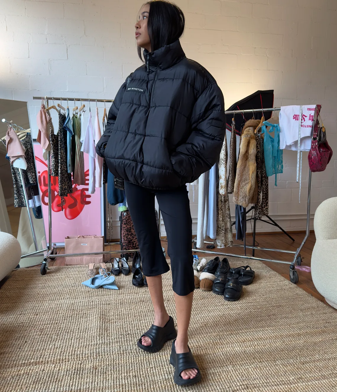 ARCHIVE: Black Quarter Zip Jacket
