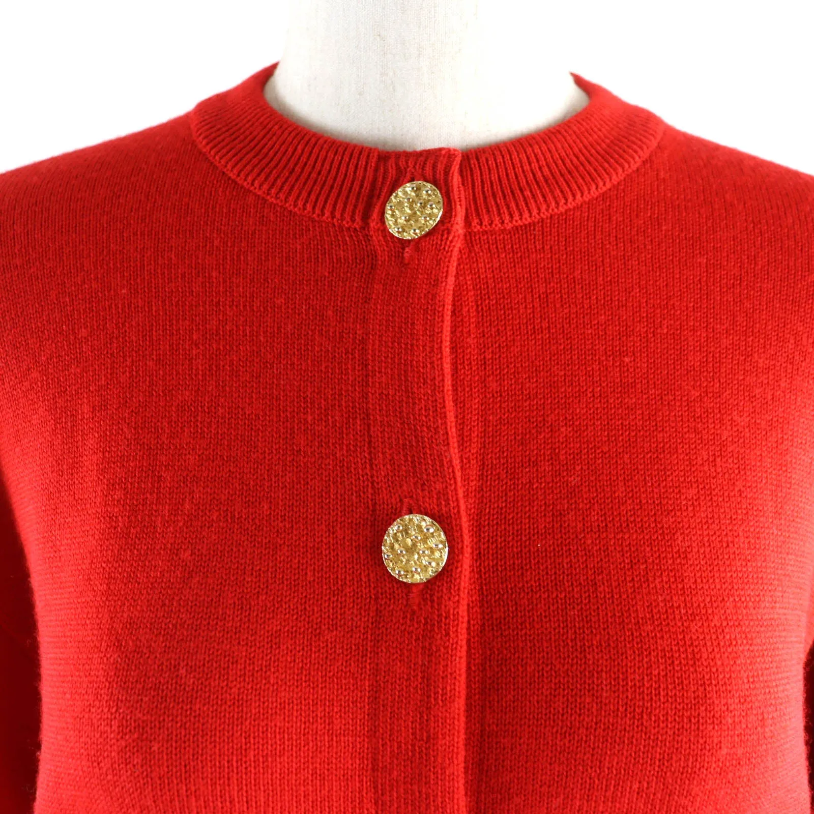 Ballantyne Wool Cardigan Red Women