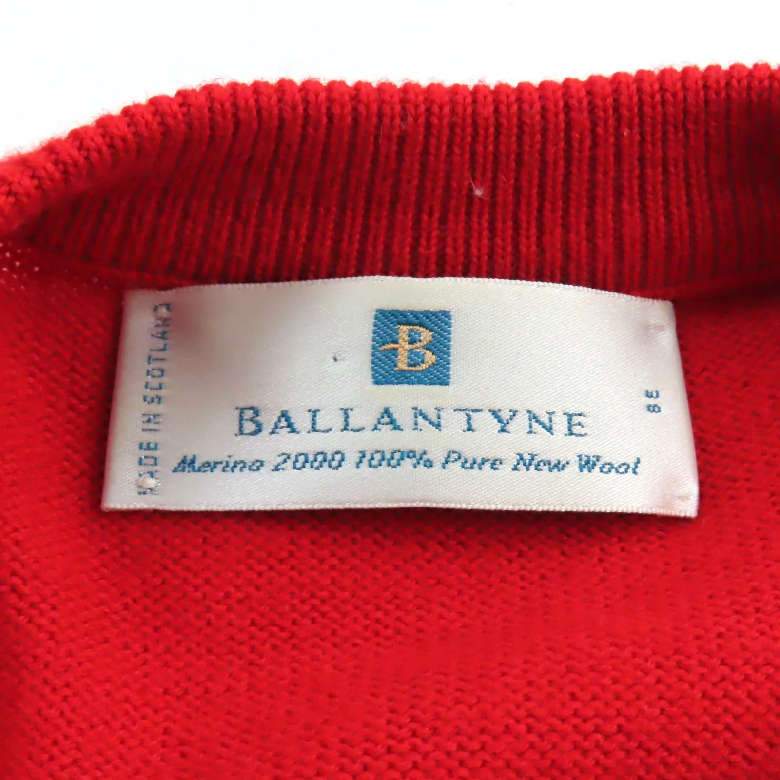 Ballantyne Wool Cardigan Red Women