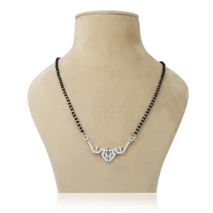 Beautifully Crafted Silver Mangalsutra with Unique Design