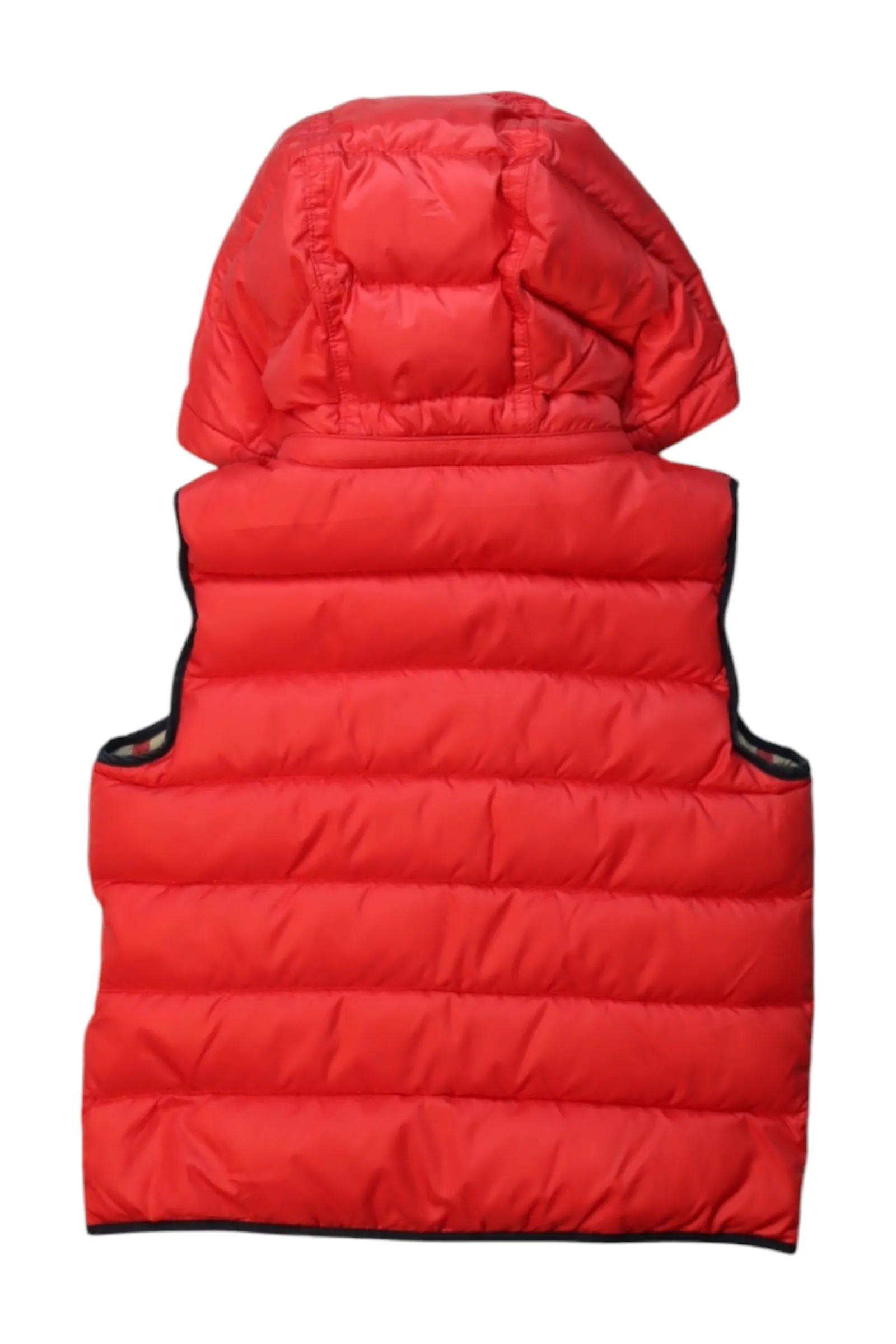 Burberry Quilted Vest With Detachable Hood 2T