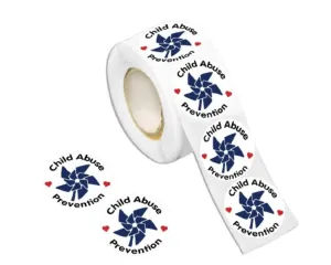 Child Abuse Awareness Stickers