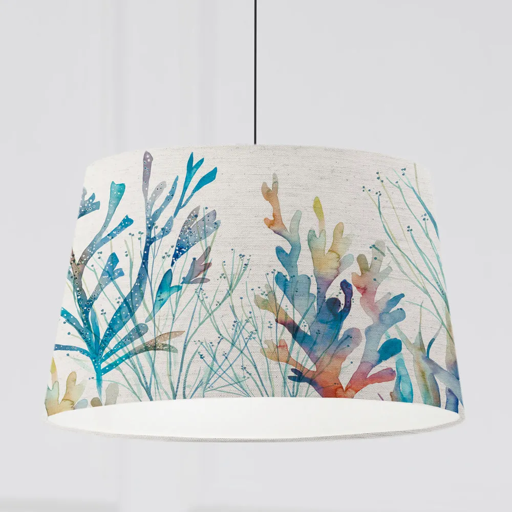 Coral Reef Quintus Taper Lamp Shade Cobalt