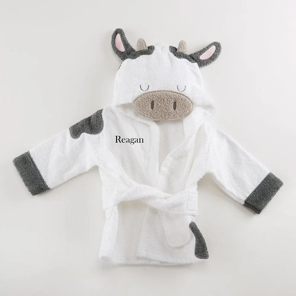 Cow Hooded Robe (Personalization Available)