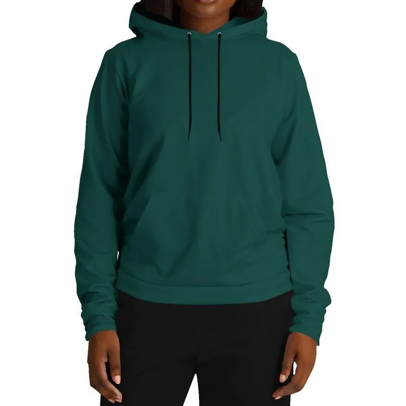 Dark Blue Cool Green Hoodie | Unisex | with PLUS sizes | Dark Pure Blue Cool Green | C100M0Y50K80