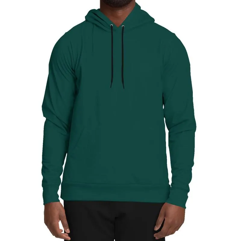 Dark Blue Cool Green Hoodie | Unisex | with PLUS sizes | Dark Pure Blue Cool Green | C100M0Y50K80