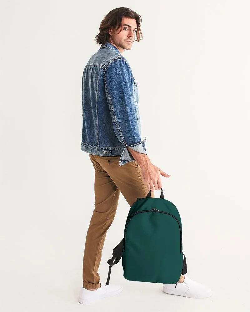 Dark Blue Cool Green Waterproof Backpack | Dark Pure Blue Cool Green | C100M0Y50K80