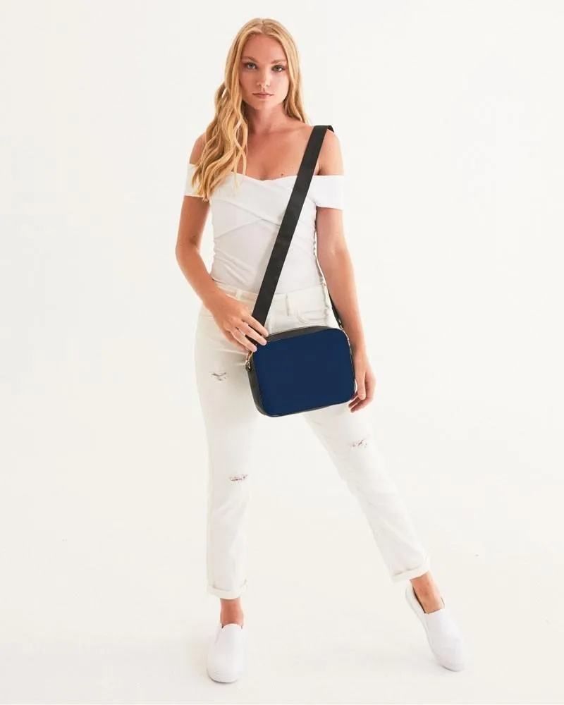 Dark Blue Crossbody Bag | Dark Pure Blue | C100M50Y0K80