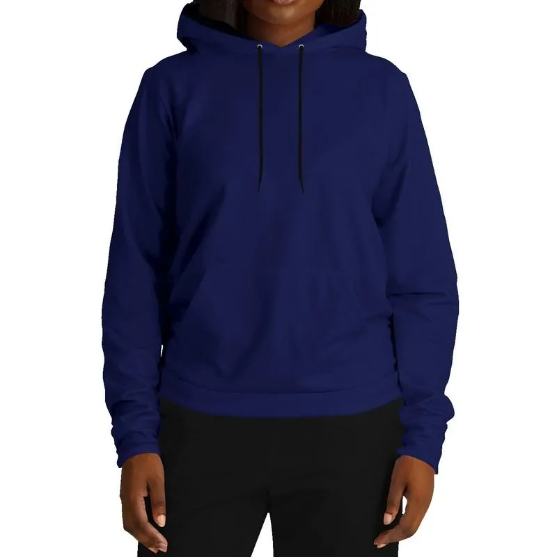Dark Blue Hoodie | Unisex | with PLUS sizes | C100M75Y0K80