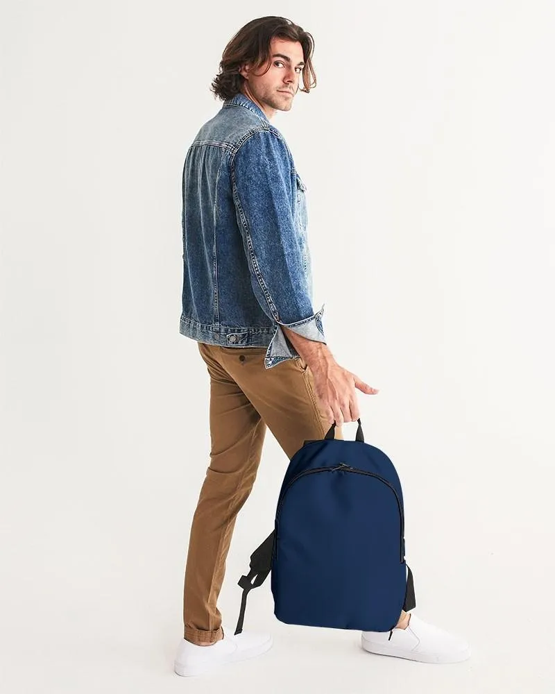 Dark Blue Waterproof Backpack | Dark Pure Blue | C100M50Y0K80