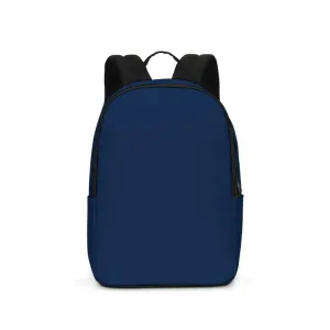 Dark Blue Waterproof Backpack | Dark Pure Blue | C100M50Y0K80