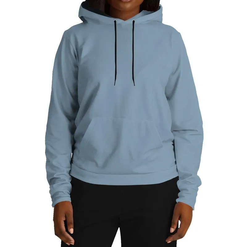 Dusty Blue Hoodie | Unisex | with PLUS sizes | C30M8Y0K30