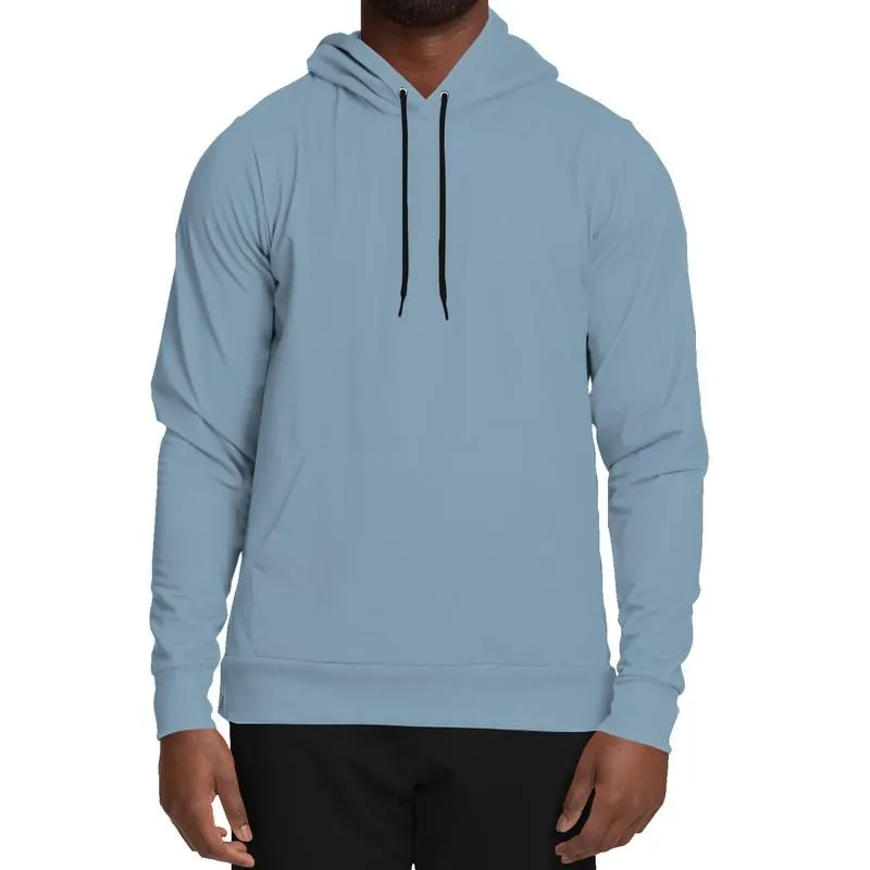 Dusty Blue Hoodie | Unisex | with PLUS sizes | C30M8Y0K30