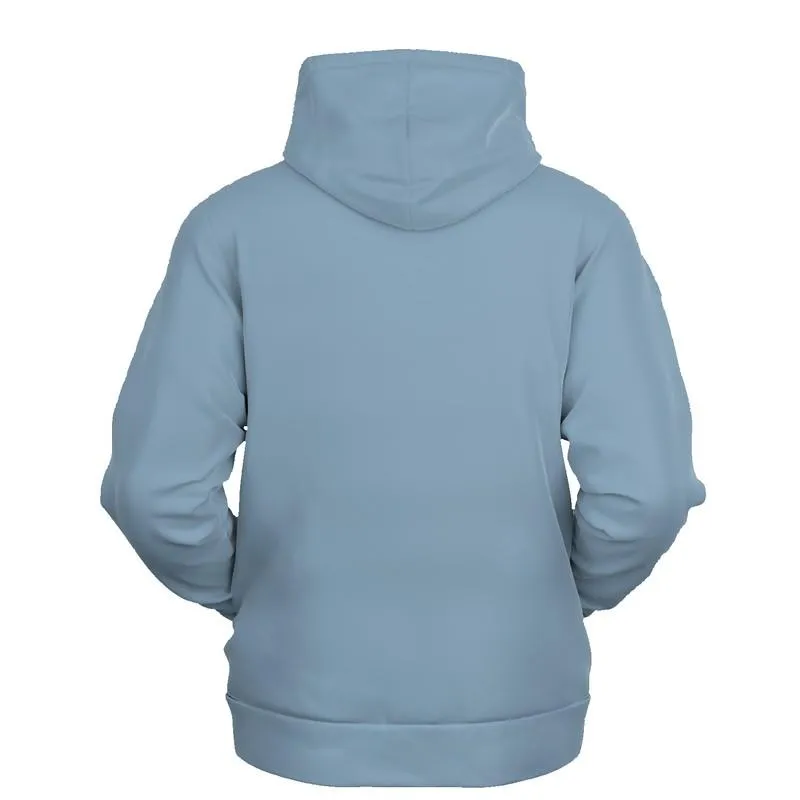 Dusty Blue Hoodie | Unisex | with PLUS sizes | C30M8Y0K30