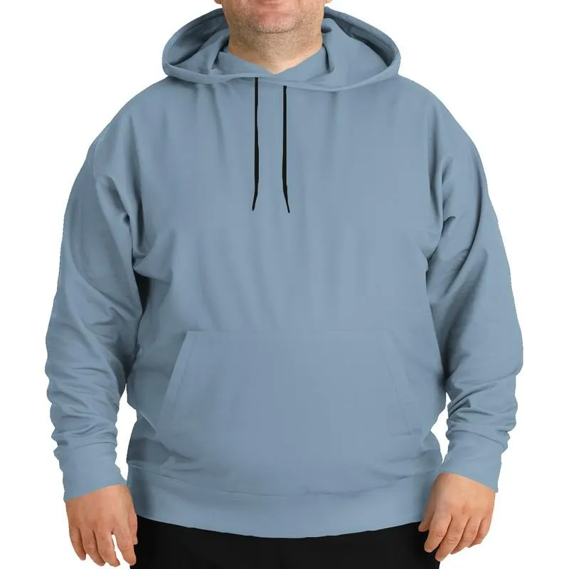 Dusty Blue Hoodie | Unisex | with PLUS sizes | C30M8Y0K30