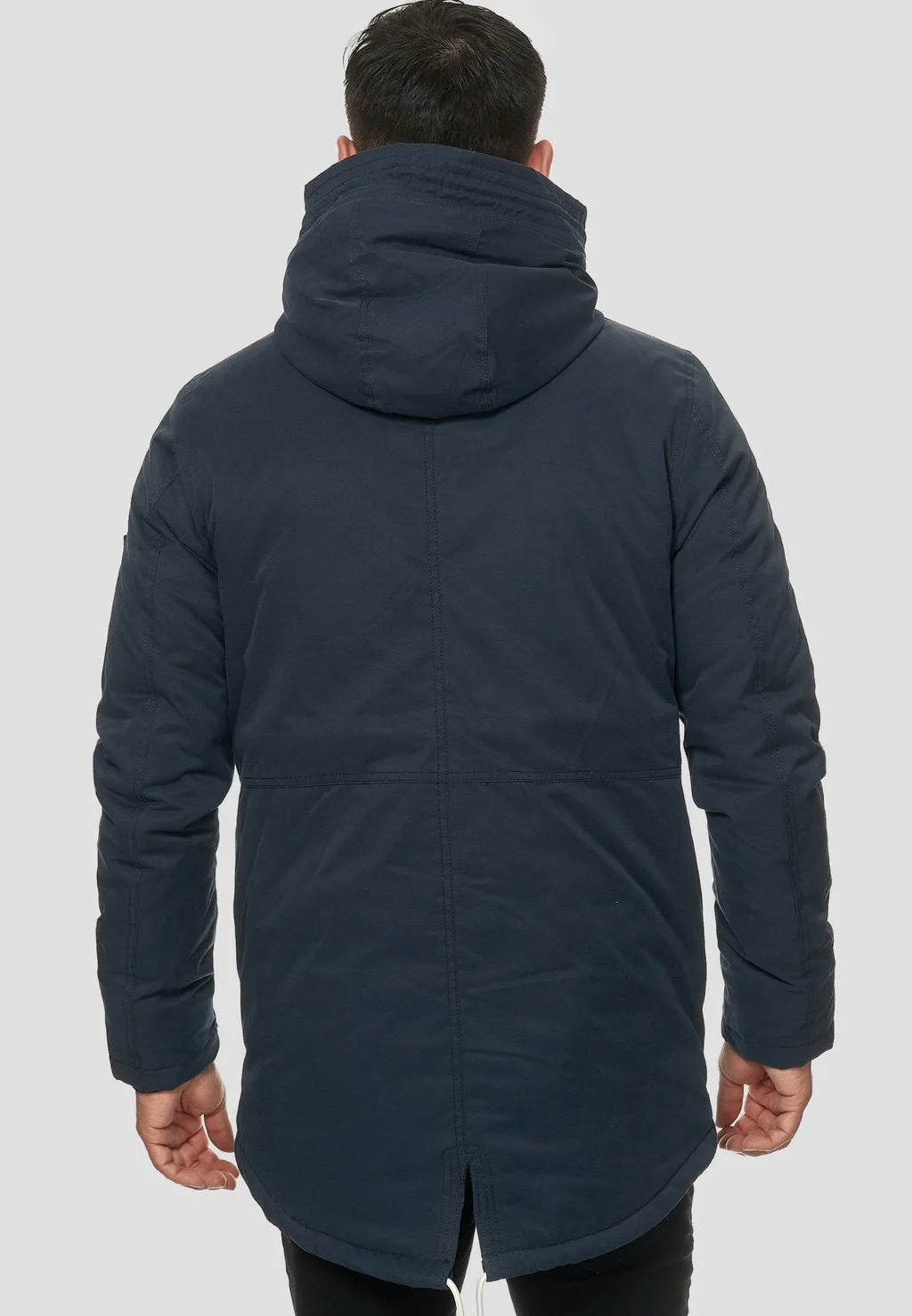 Indicode parka, dark blue