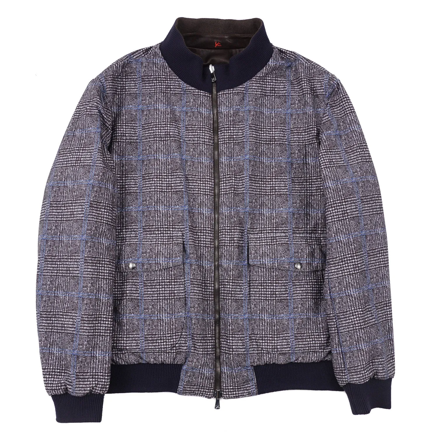 Isaia Reversible Lambskin Leather Jacket
