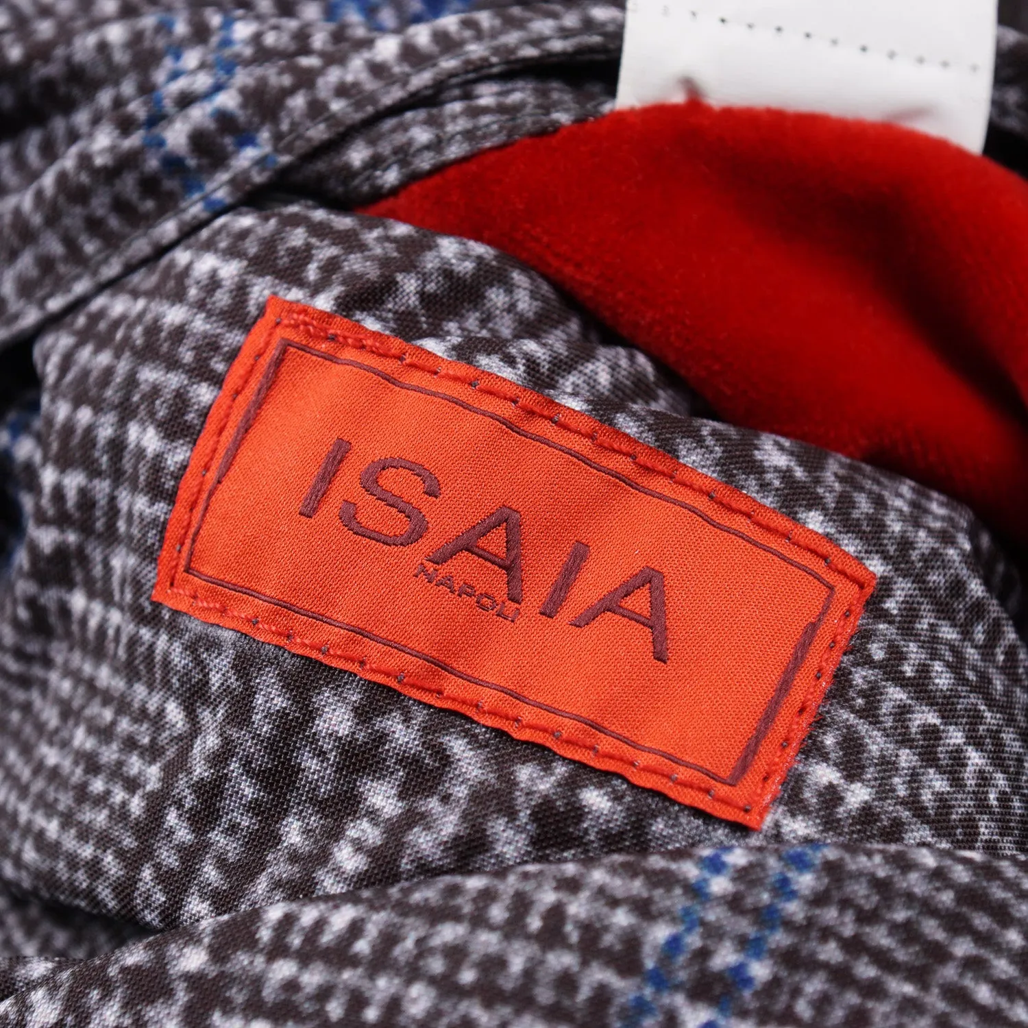 Isaia Reversible Lambskin Leather Jacket