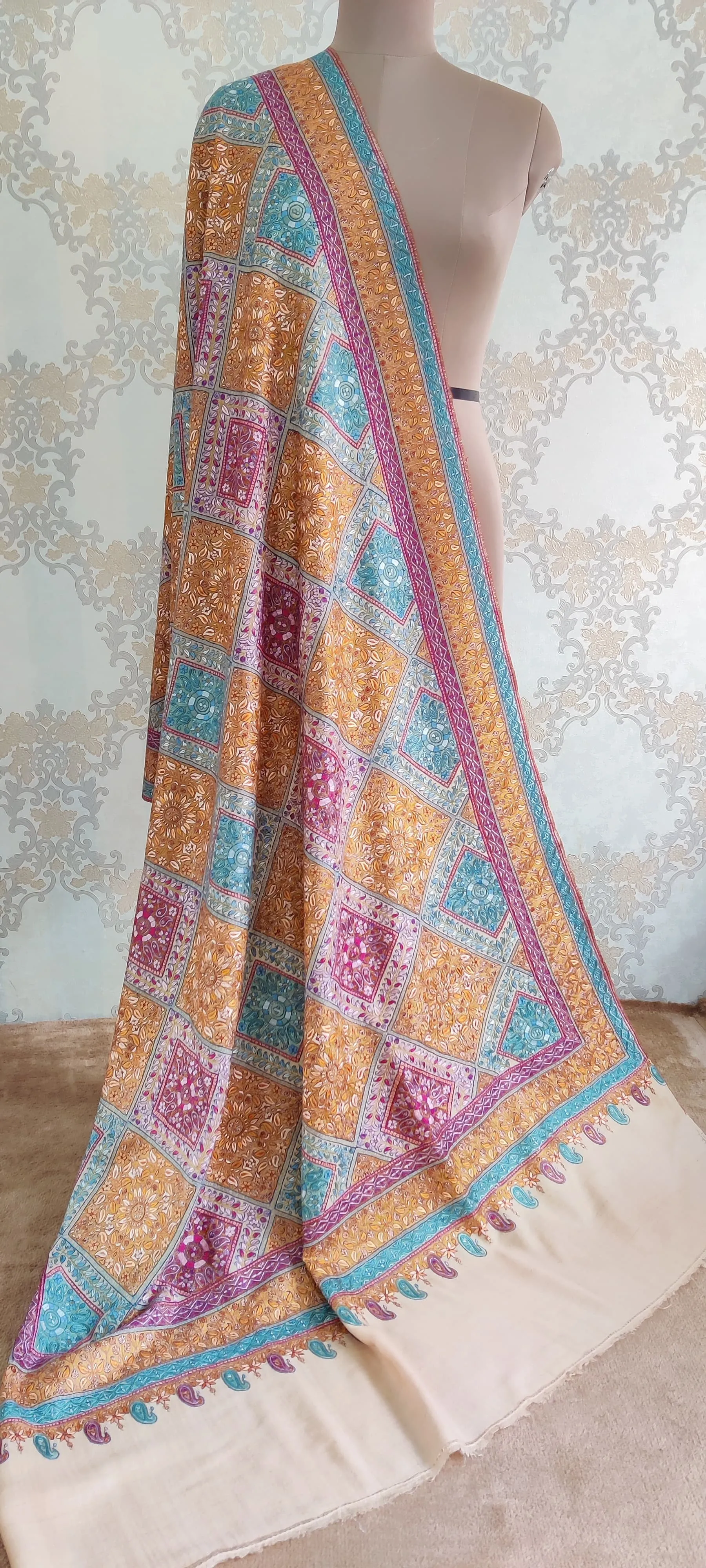 JAMAWAR Pashmina - AMORE 200x100 CM