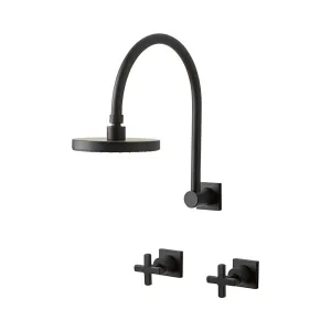 Kason Shower Set Matte Black