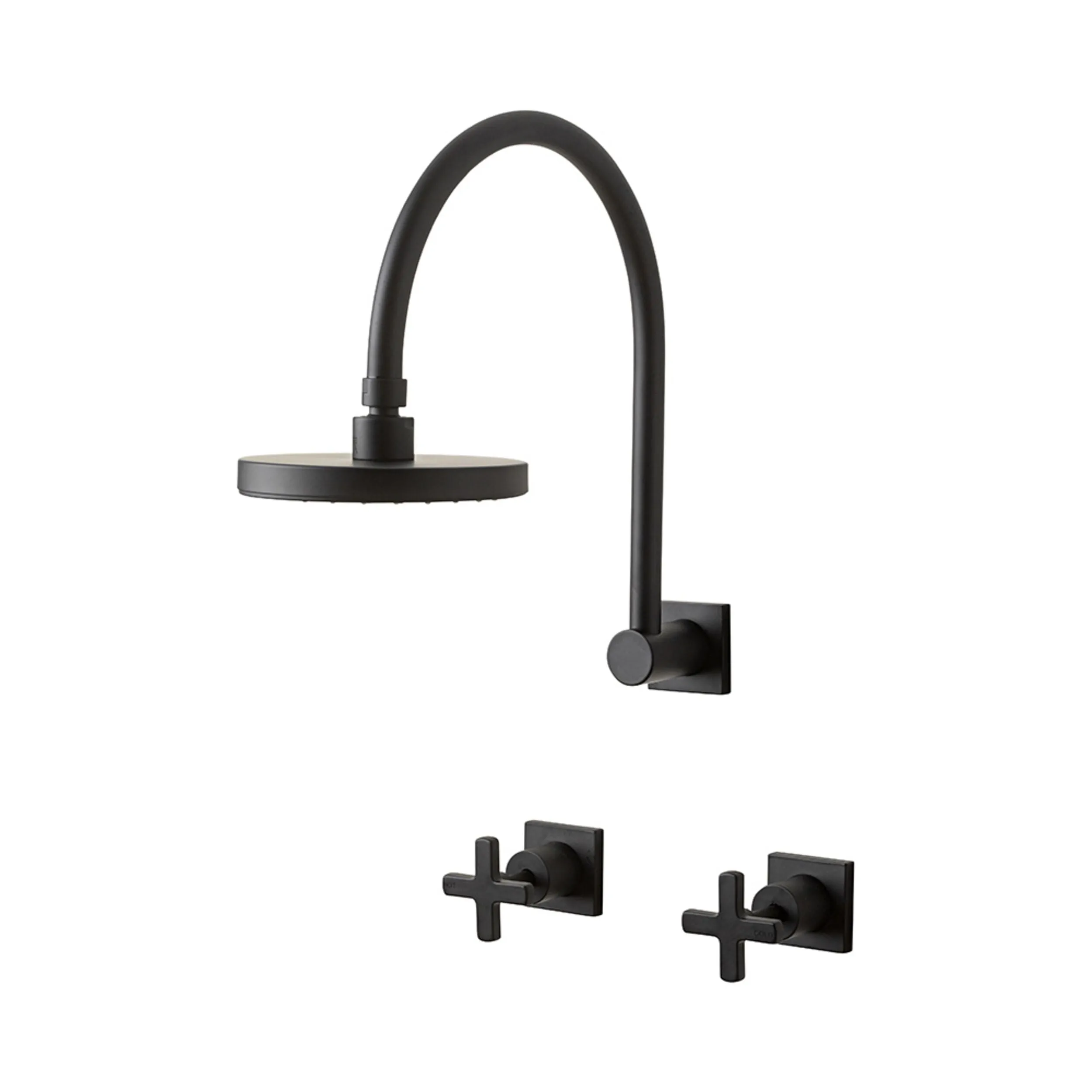 Kason Shower Set Matte Black
