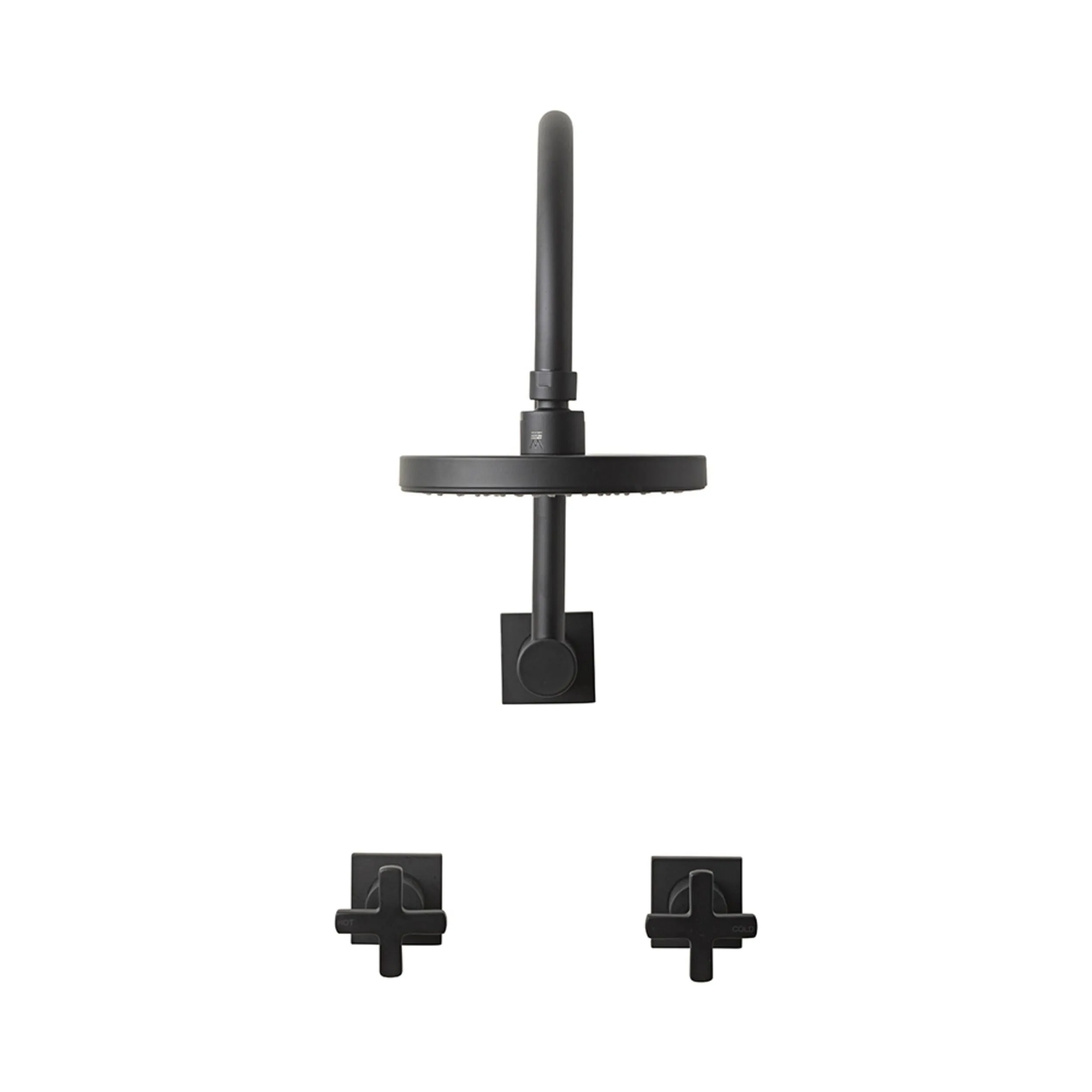Kason Shower Set Matte Black