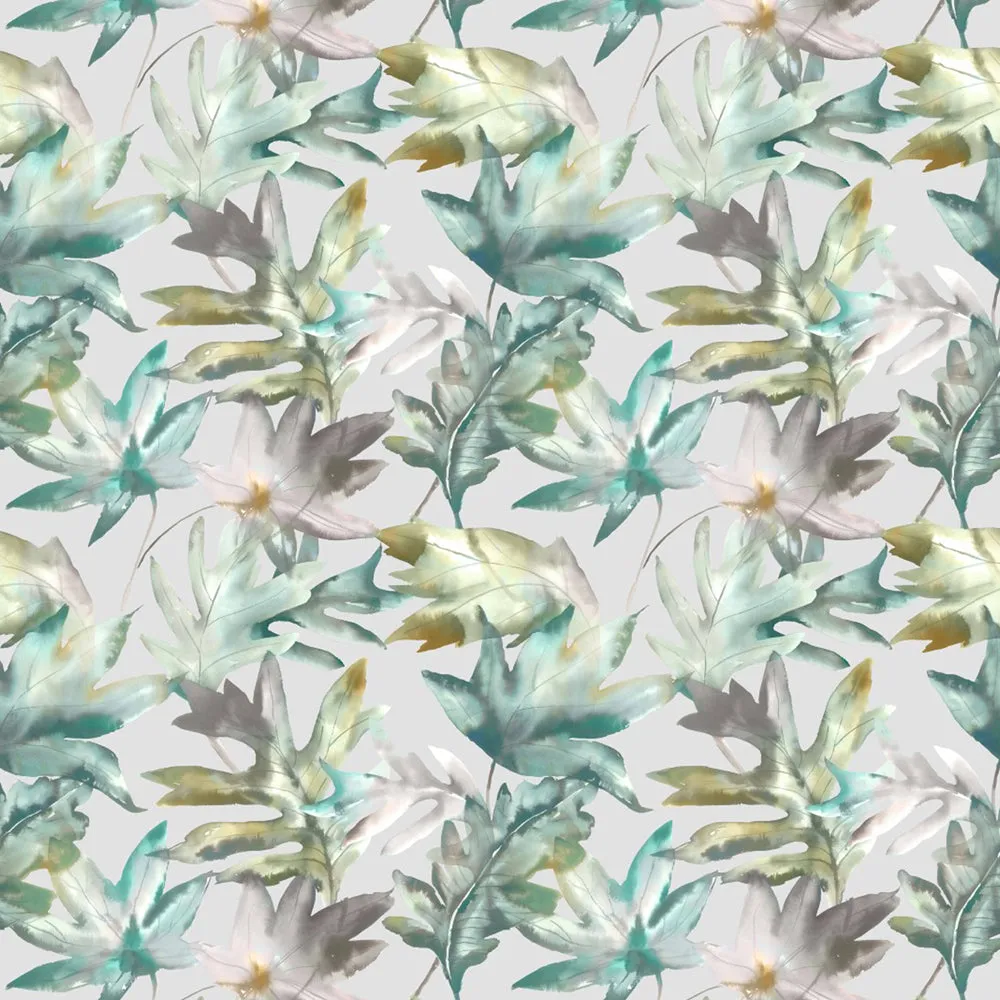 Kimino Printed Fabric (By The Metre) Emerald
