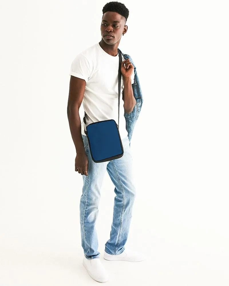 Medium Dark Blue Messenger Pouch | Medium Dark Pure Blue | C100M50Y0K60