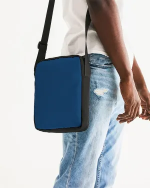 Medium Dark Blue Messenger Pouch | Medium Dark Pure Blue | C100M50Y0K60