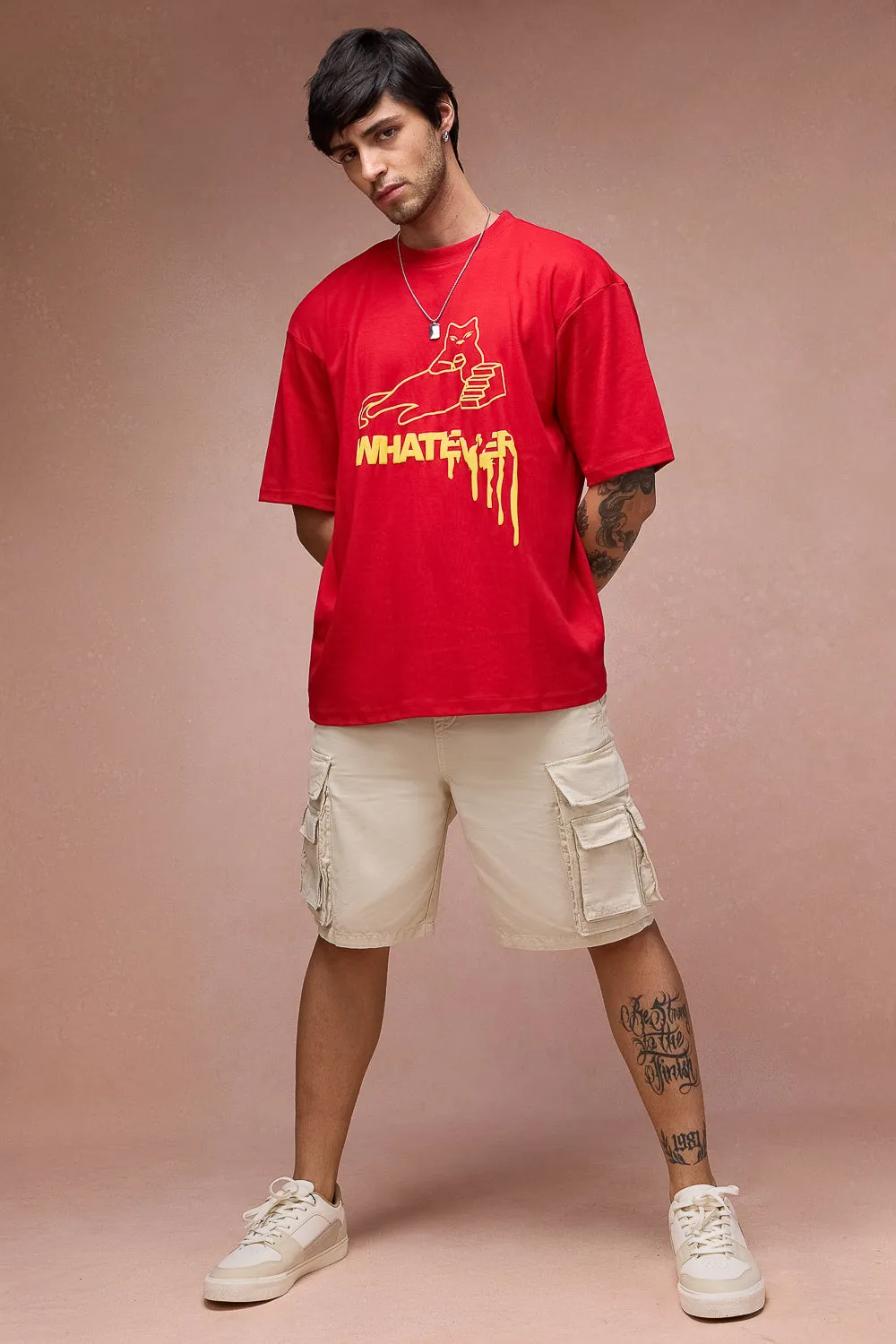 Men's Whatever! Red T-Shirt