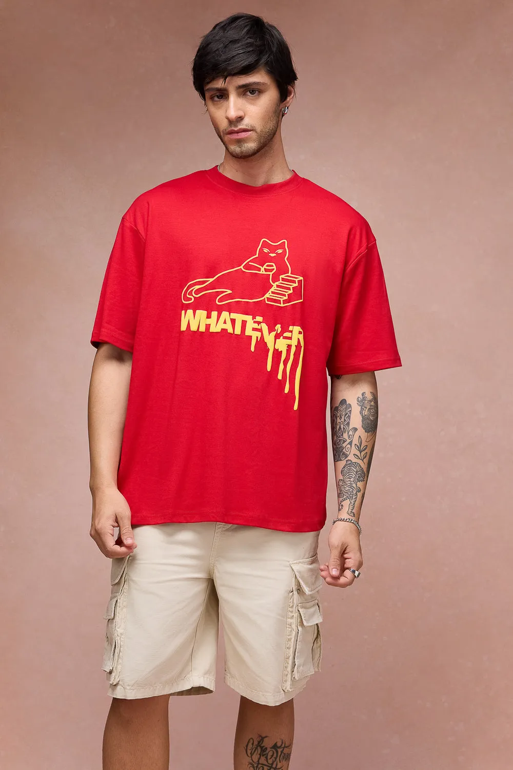 Men's Whatever! Red T-Shirt