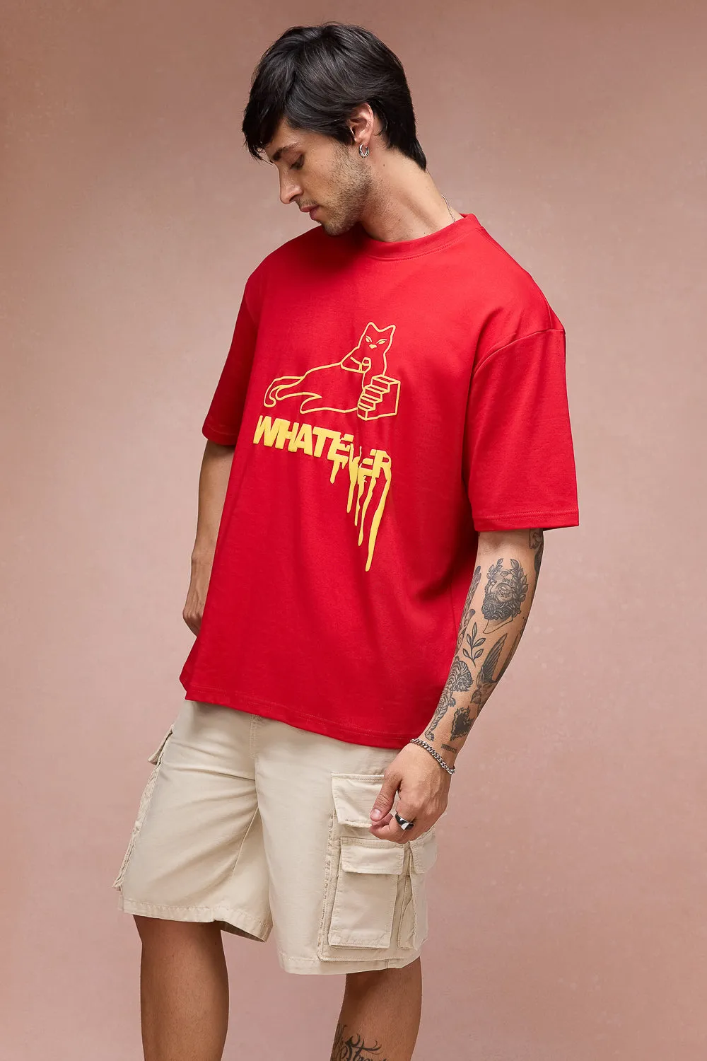 Men's Whatever! Red T-Shirt
