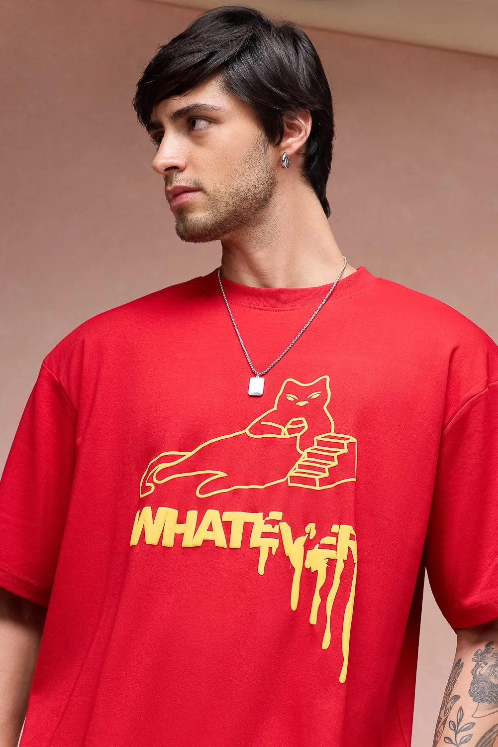 Men's Whatever! Red T-Shirt