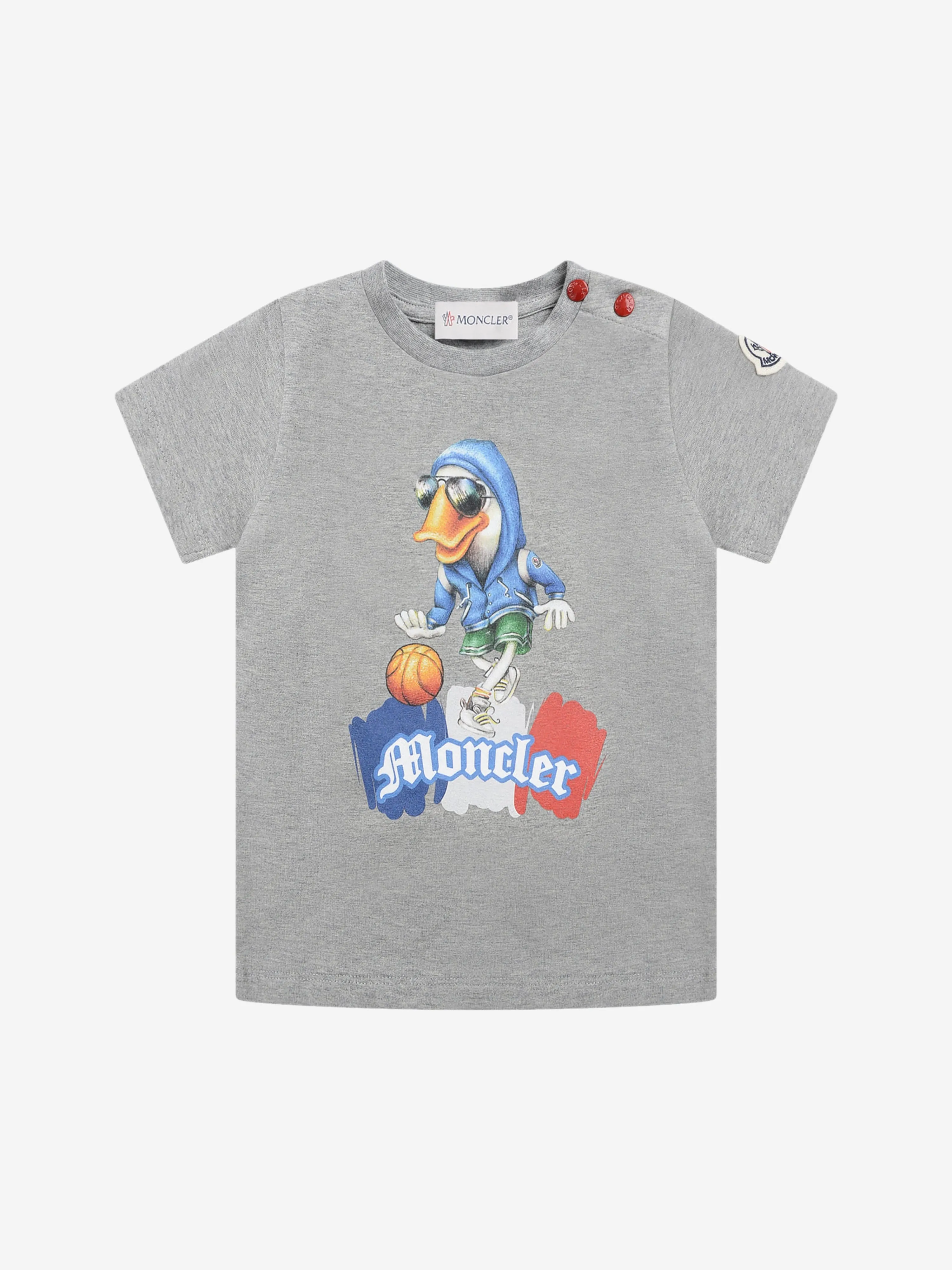 Moncler Enfant Baby Boys Top & Red Shorts Set