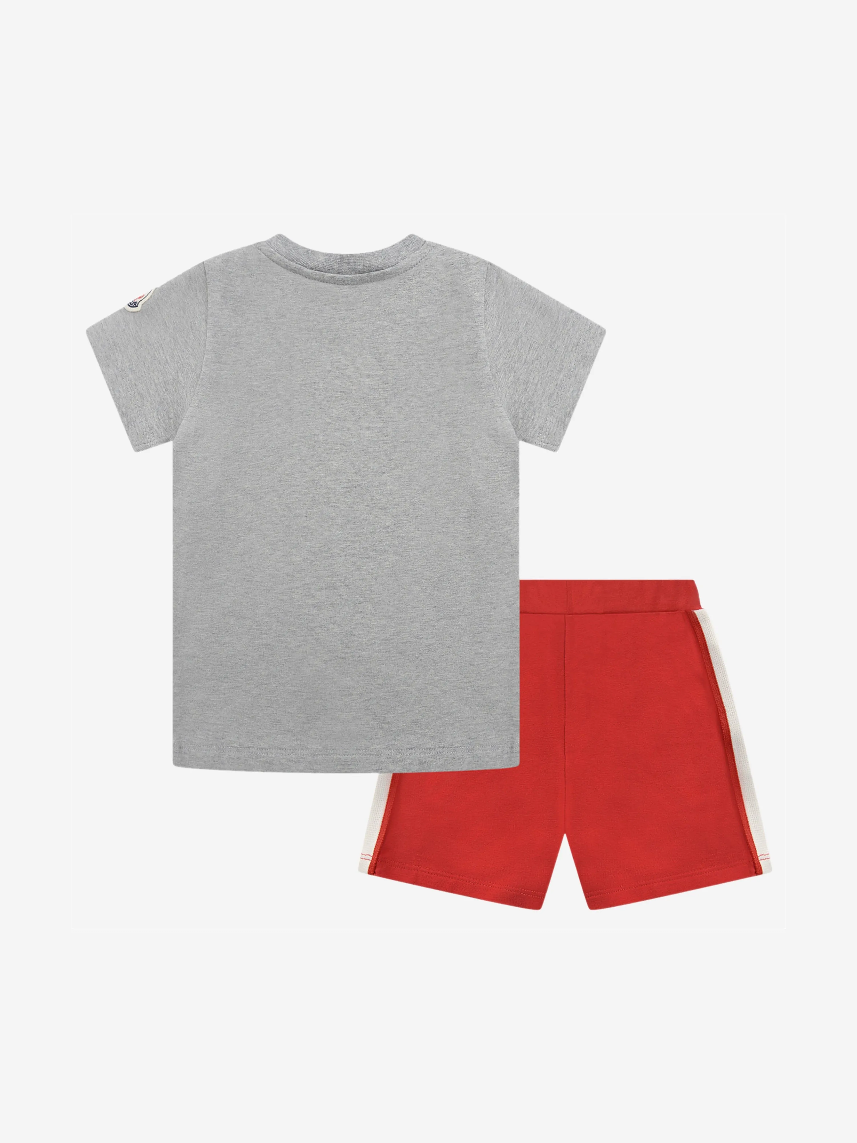 Moncler Enfant Baby Boys Top & Red Shorts Set
