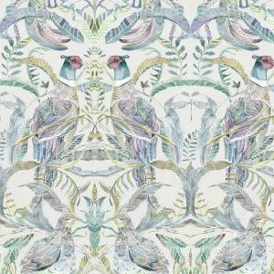 Netherton Printed Cotton Fabric (By The Metre) Skylark