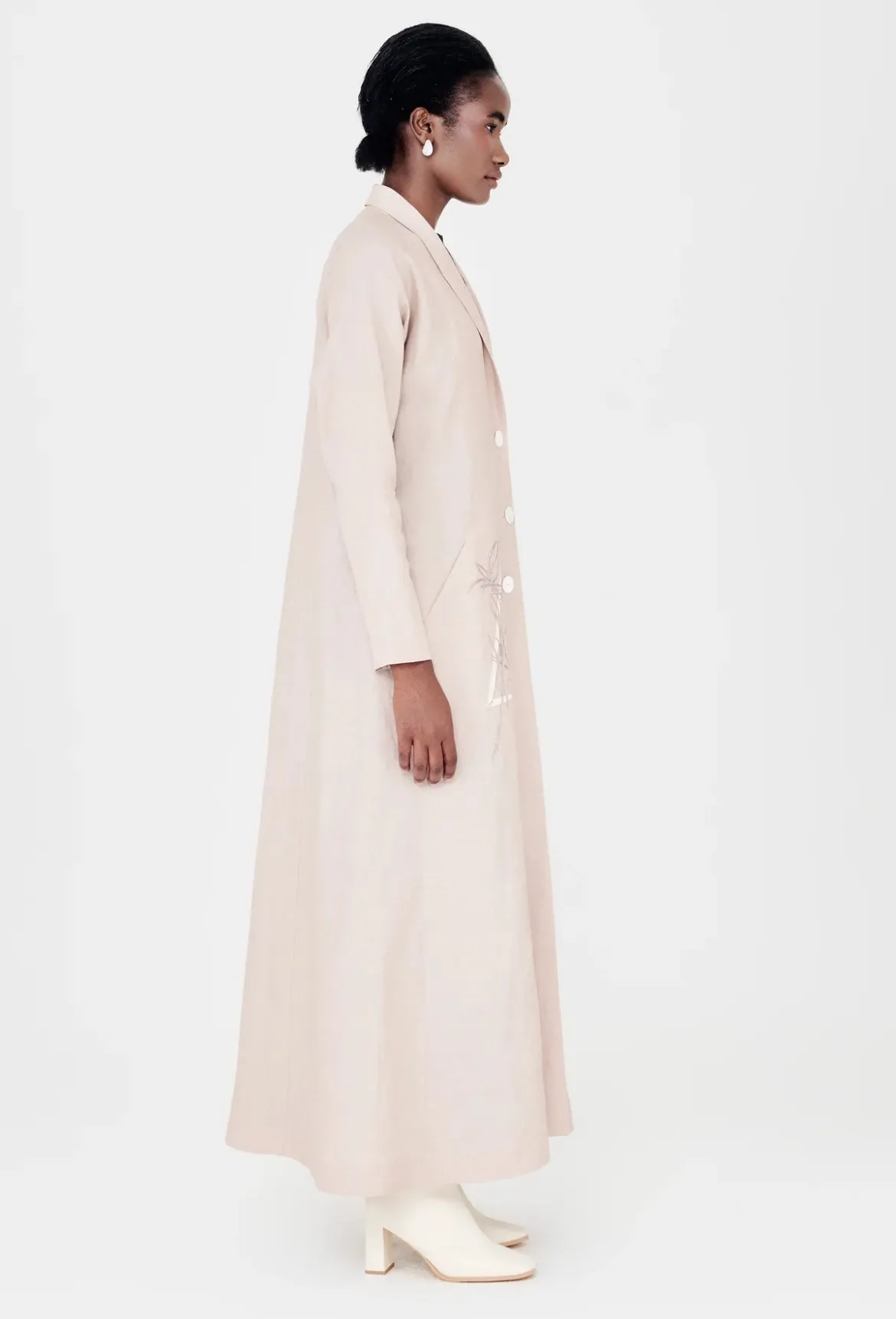 NOOR-BLK-NUD001 ABAYA