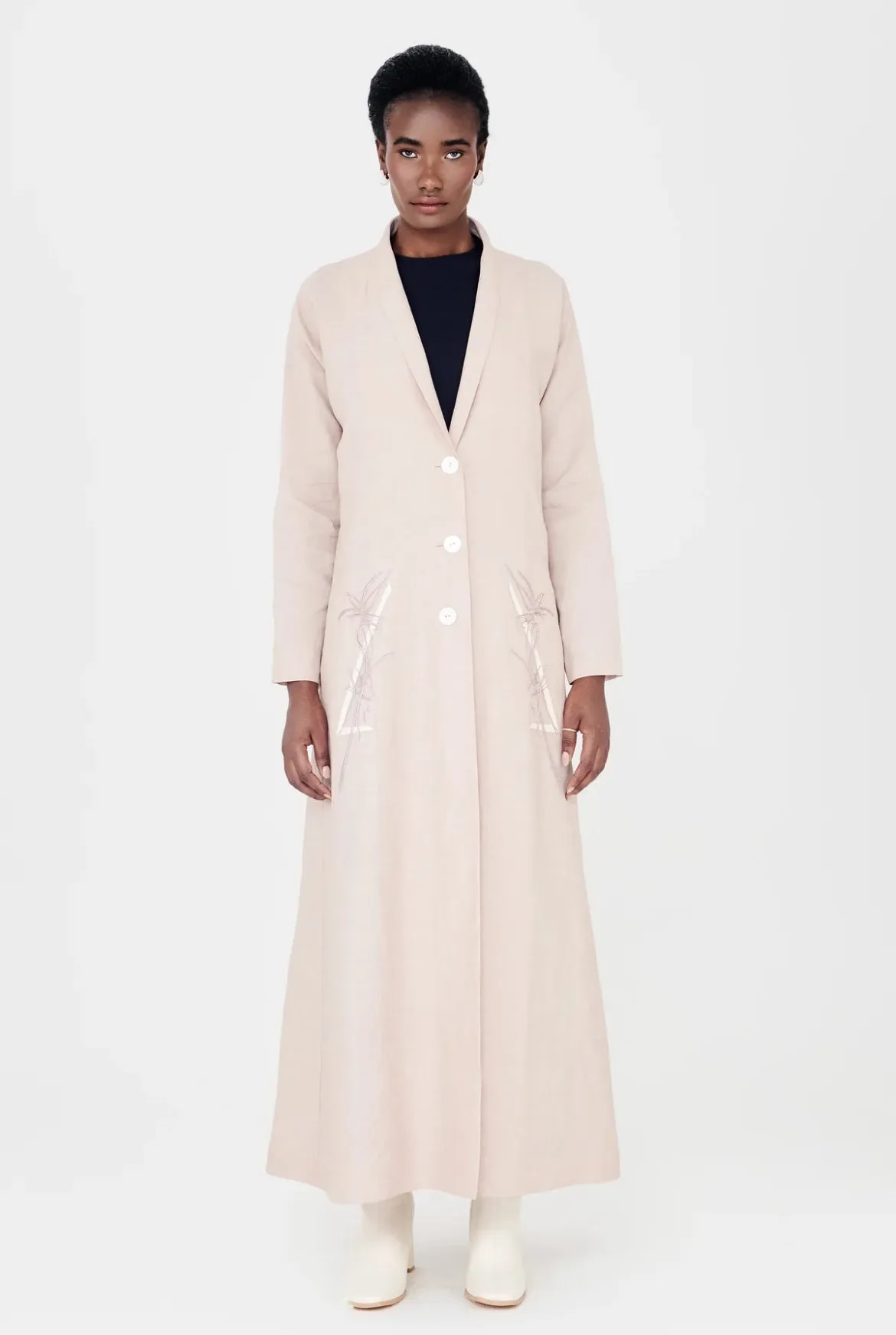 NOOR-BLK-NUD001 ABAYA