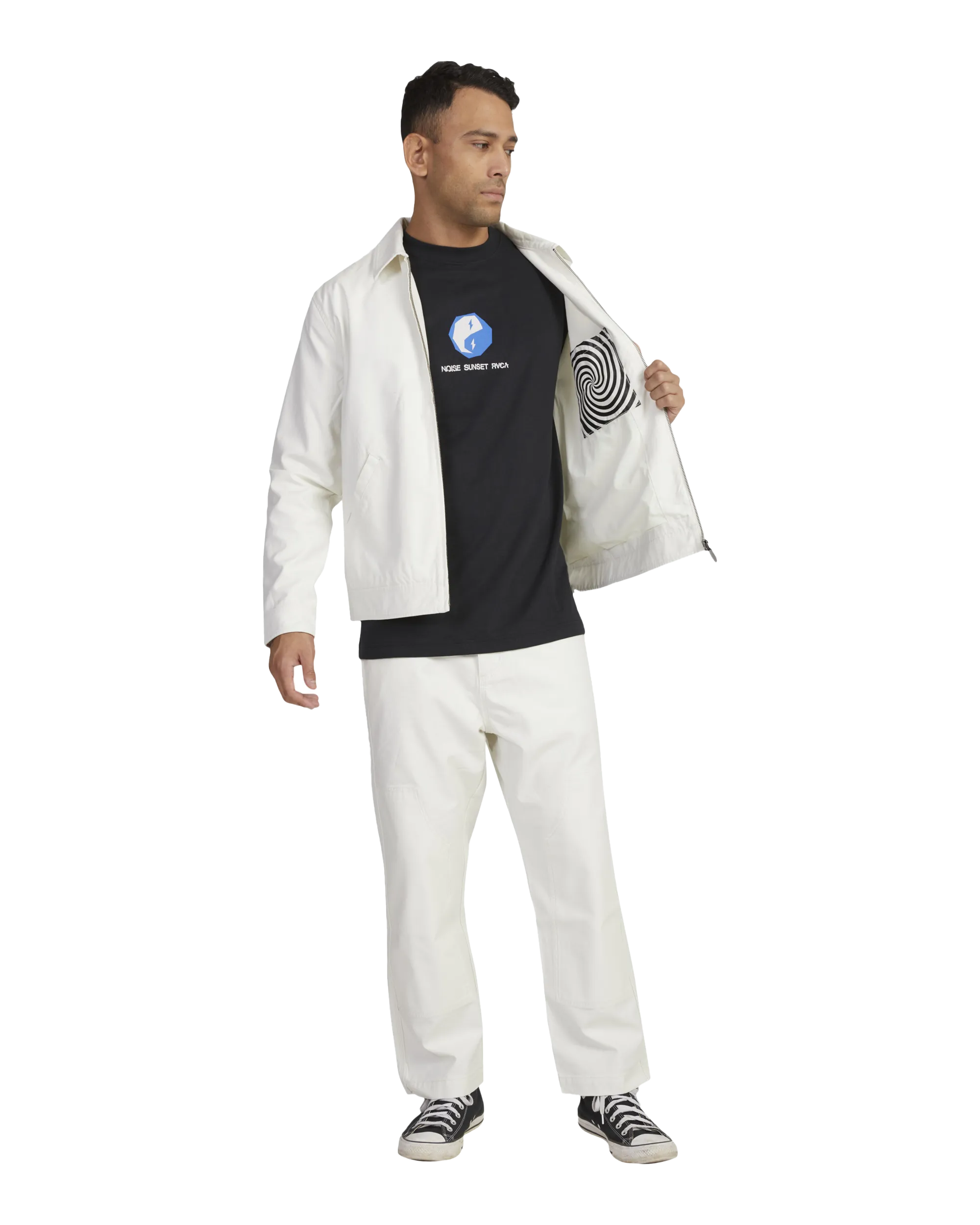 Painters Jacket in Eggshell