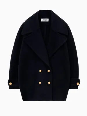Pebble peacoat