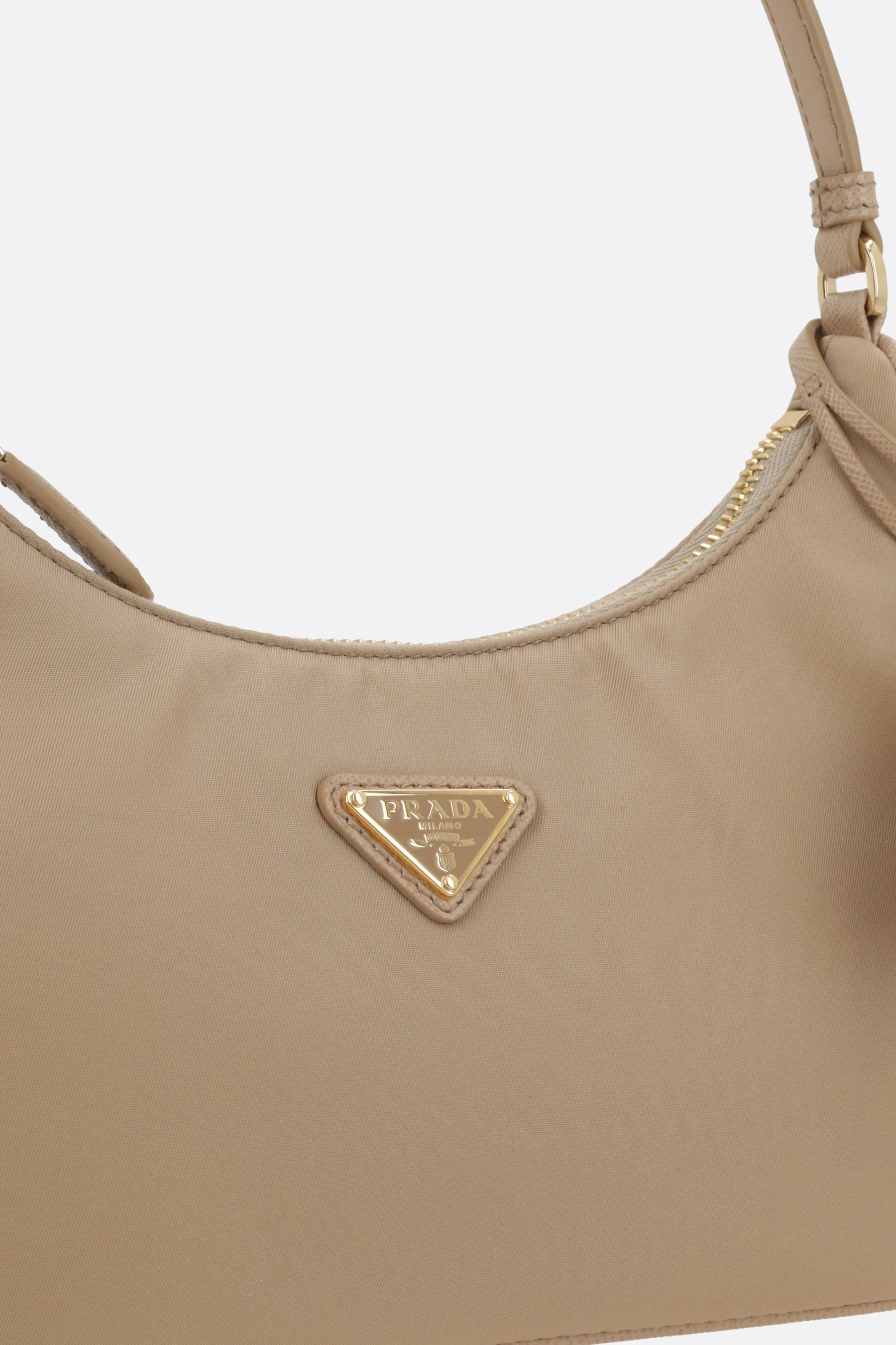 Prada Re-Edition 2005 Mini Bag In Re-Nylon And Saffiano Leather