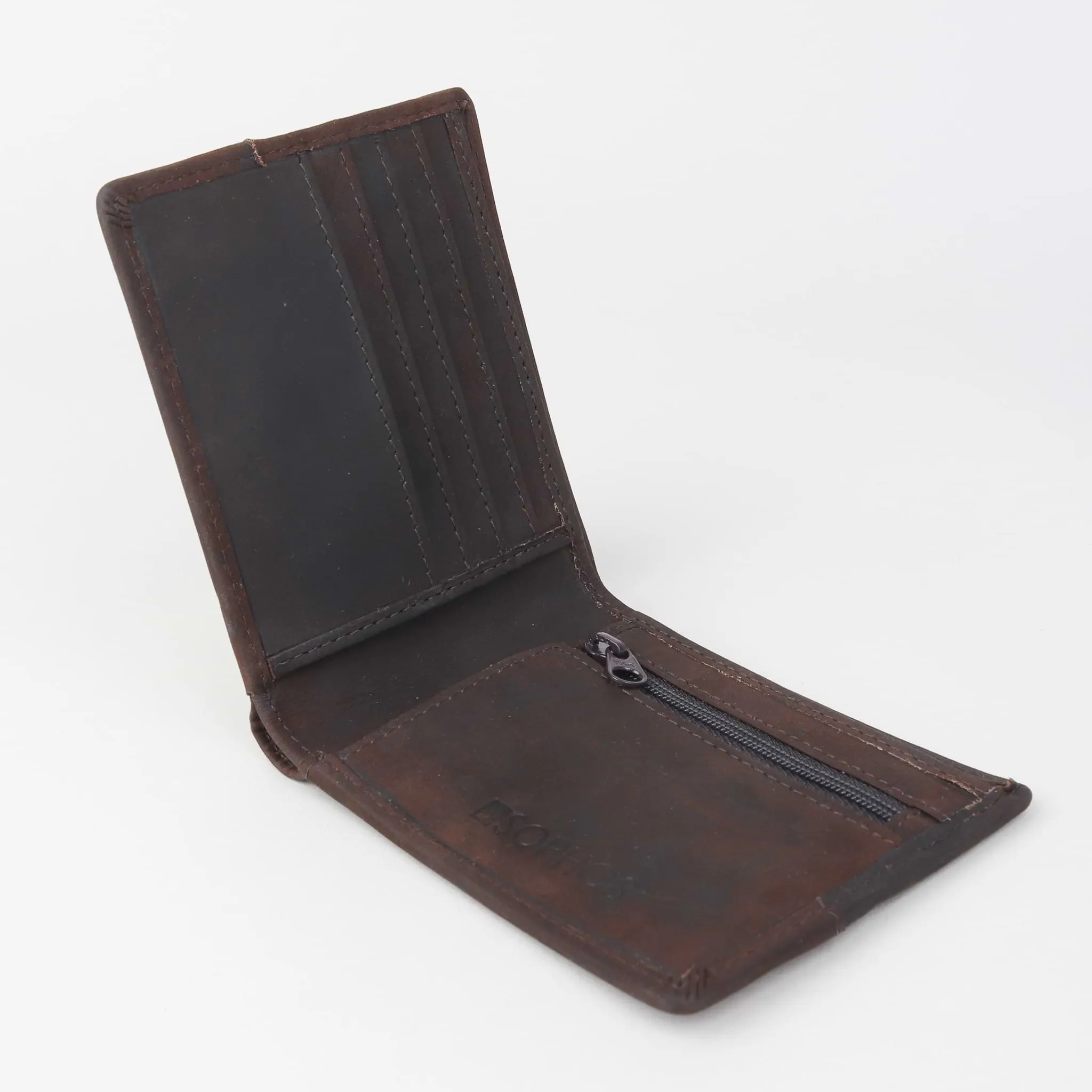 Premium Brown Harris Tweed Wallet - Timeless Elegance and Quality