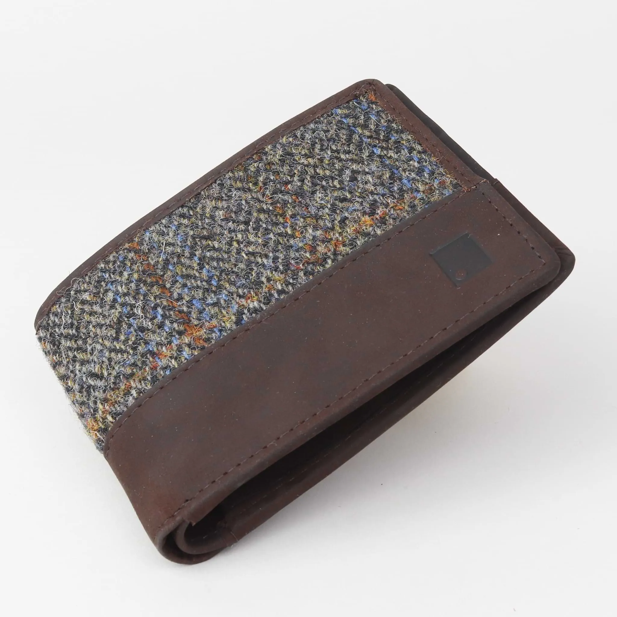Premium Brown Harris Tweed Wallet - Timeless Elegance and Quality