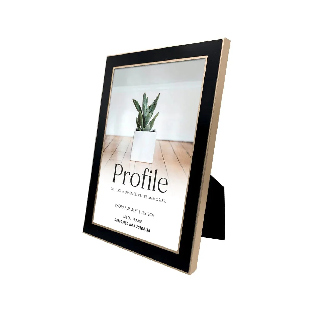Profile Gold Frame Eternal Black and Rose 15cm x 20cm