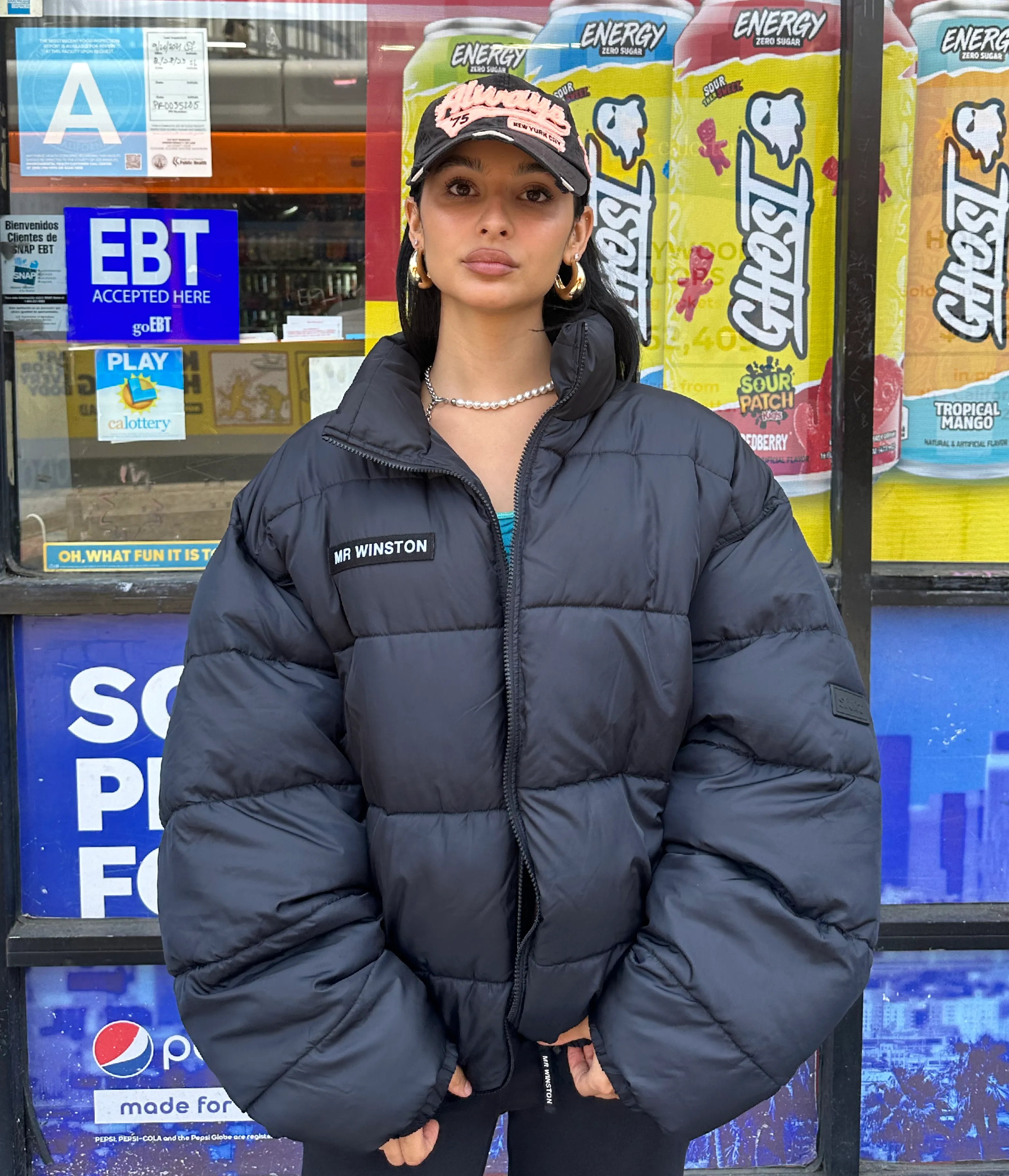 Puff Jacket - Black