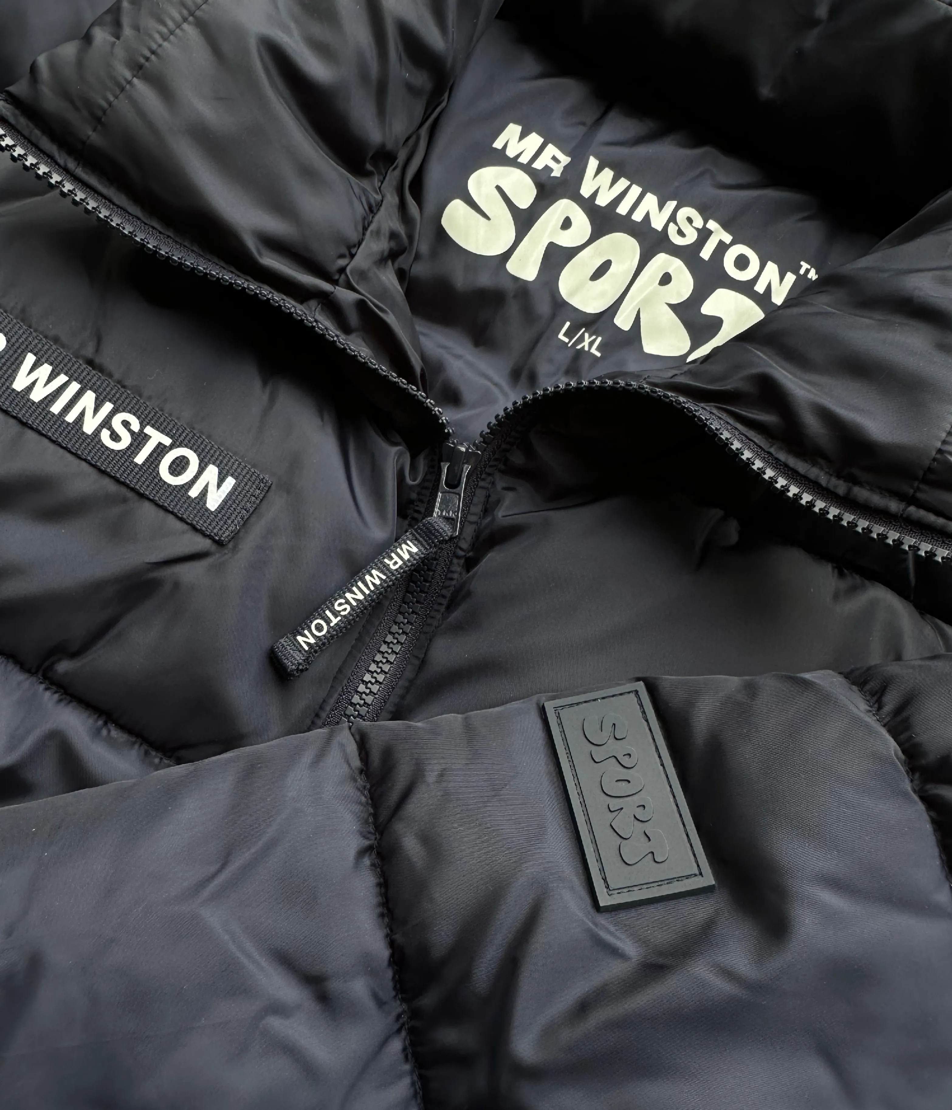 Puff Jacket - Black